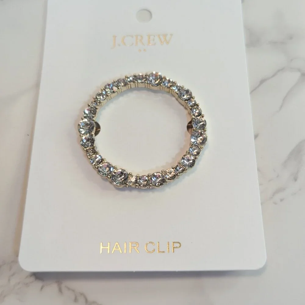 J.Crew Factory Rhinestone Hair Barrette